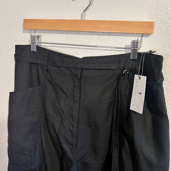 NWT American Tall Black High Rise Cargo Parachute Pants Womens Size 16T - Picture 3 of 9